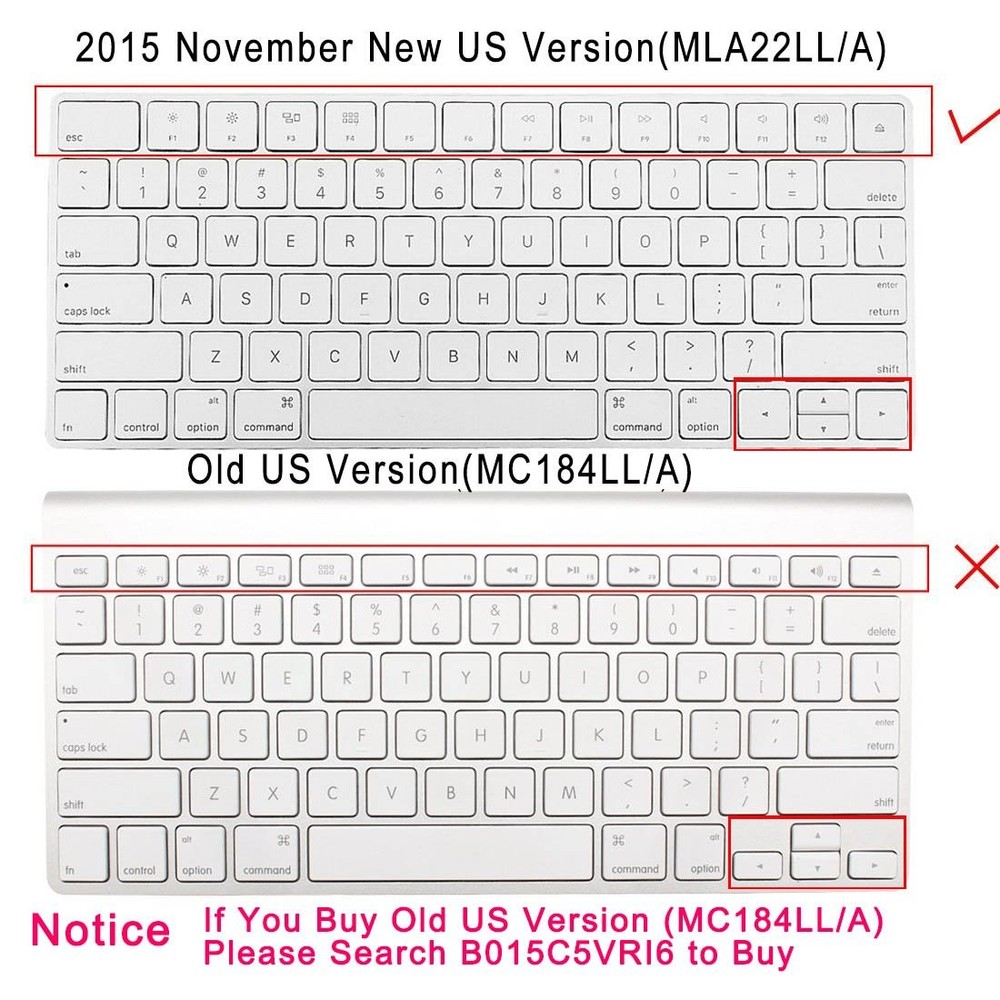Ultra For Magic Keyboard (MLA22LL/A) Apple Wireless Magic Keyboard (MLA22LL/A)