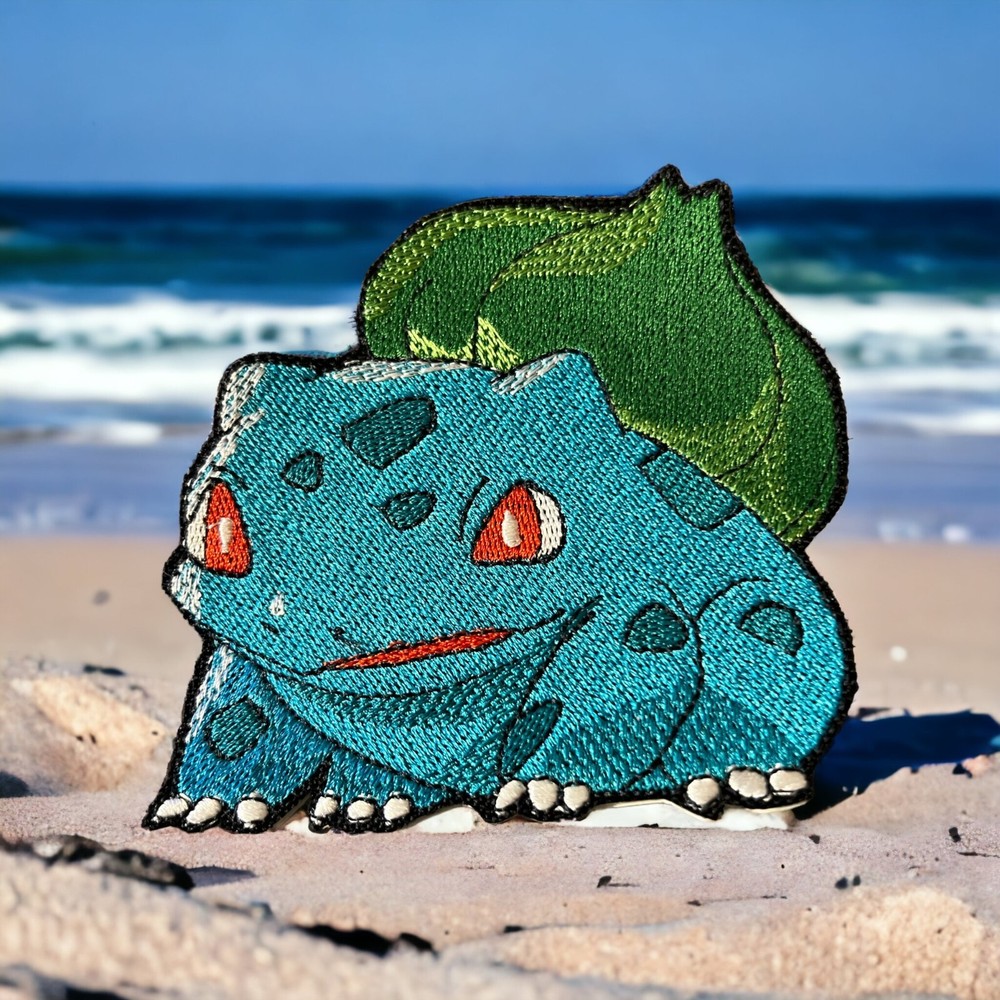 Bulbasaur Patch/ 4.57" X 4.84"