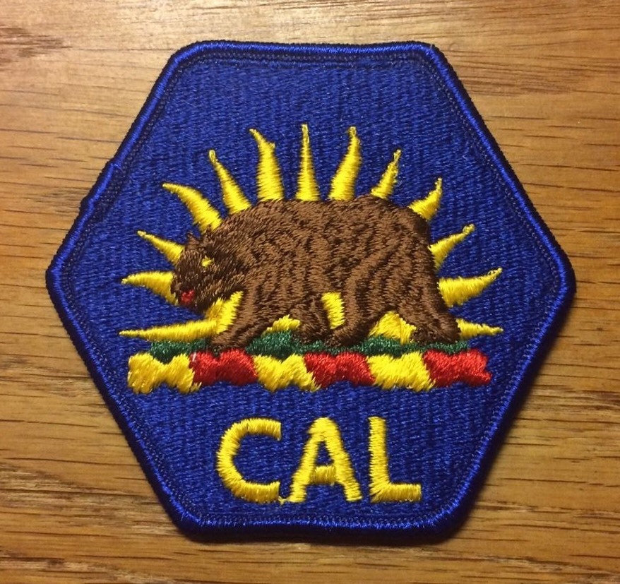 OBSOLETE CALIFORNIA STATE MILITARY RESERVE PATCH