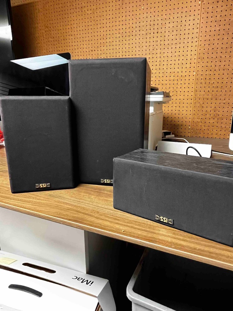 SSI Speaker System (Sub woofer, Center, Front) - 3 piece