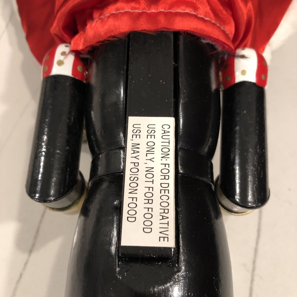 Nutcracker Cape Feather Hat Count Down Blocks on Tray 16”