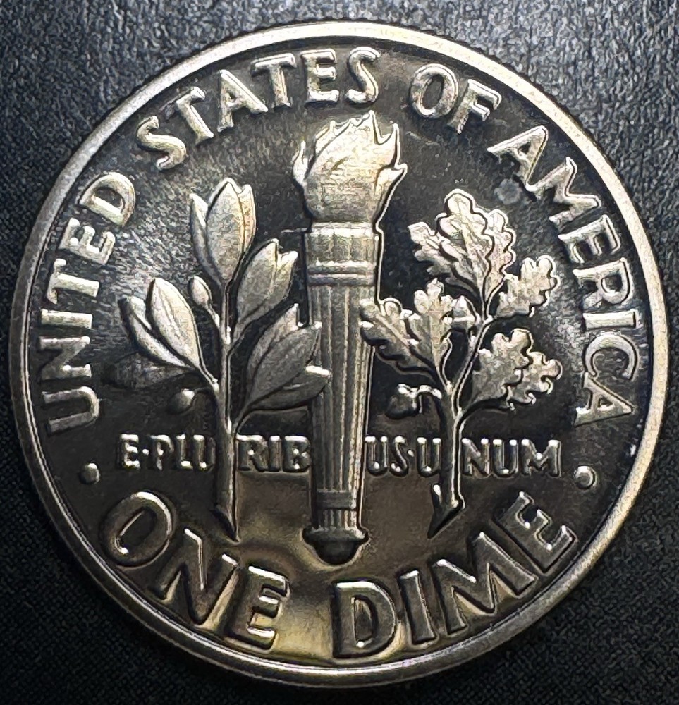 1964 dime no mint mark FB Proof Uncirculated