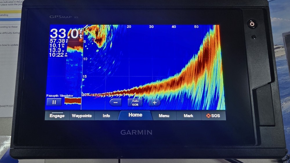 Garmin GPSMAP 742xs Chartplotter Sonar – Tested, Works Great, Complete Set