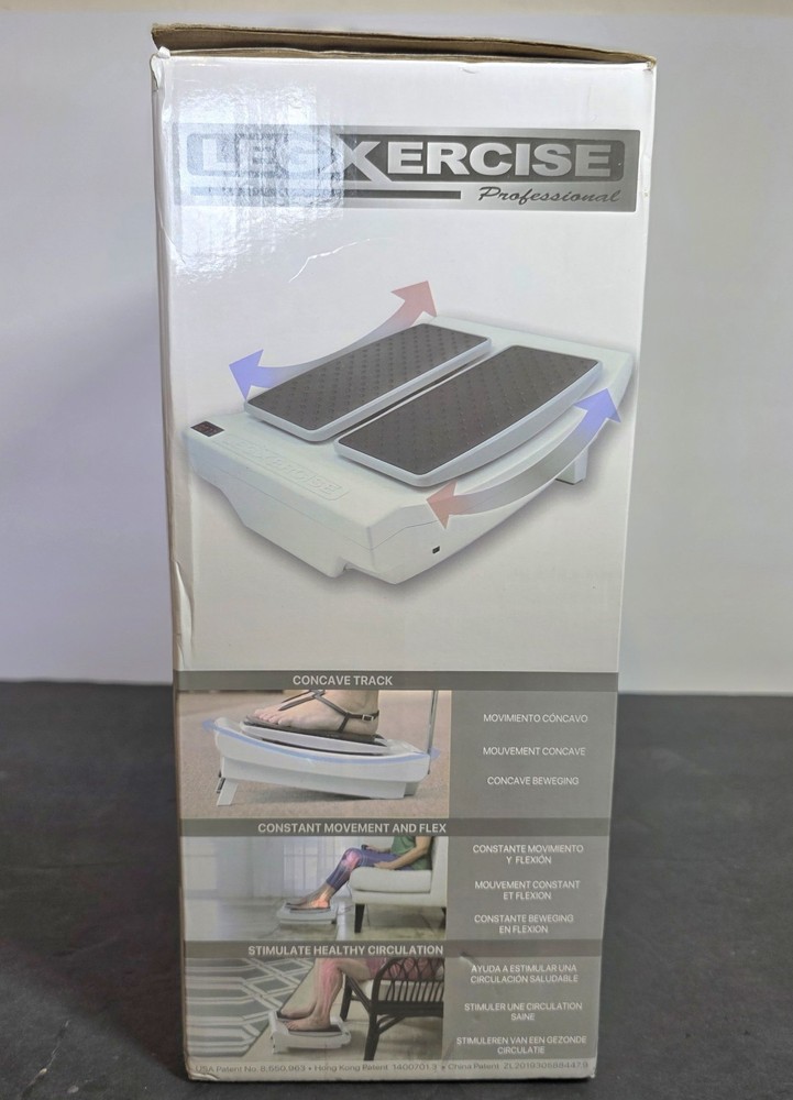 LegXercise Professional LEGX-012 Motorized Leg Exercise Machine W/ Remote TESTED