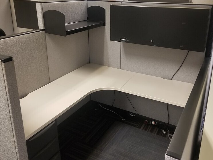 Haworth Premise 6x6 Pre Owned Office Cubicles