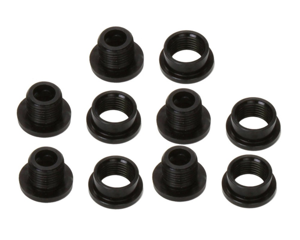 Origin8 Alloy Single Ring Chainring Bolt Set (Black) (5 Pack) [CC992BKH]