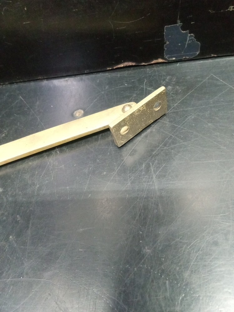 Solid Brass Folding Box Or Trunk Door Hinge 10.5" Long