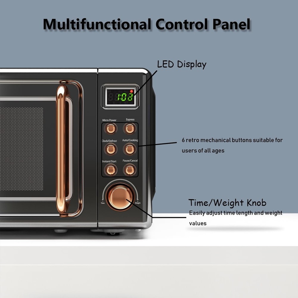 Costway Microwave Oven With Multi-functional Touch