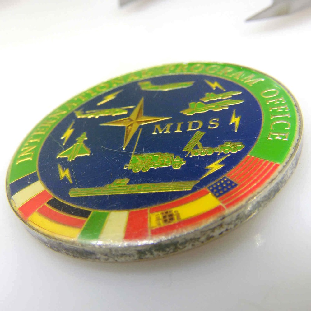 MIDS INTERNATIONAL PROGRAM OFFICE CHALLENGE COIN