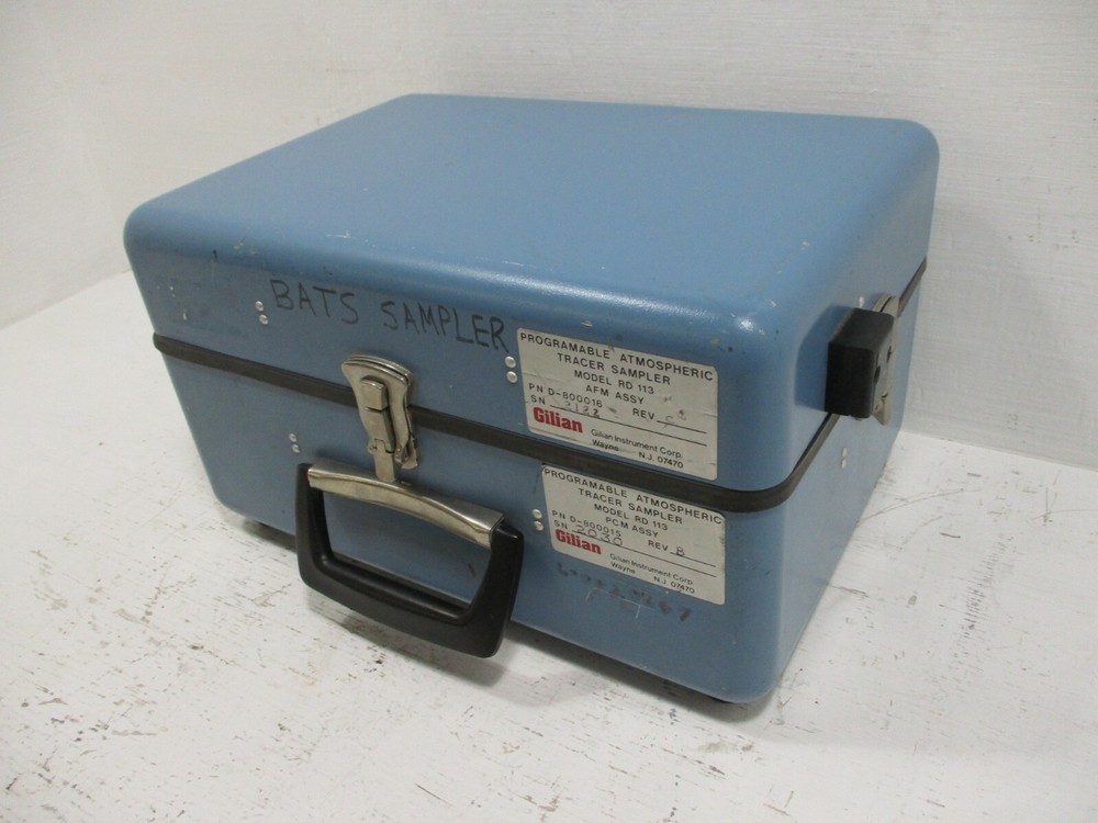Gilian Instruments RD-113 Programable Atmospheric Tracer Sampler D-800015 A
