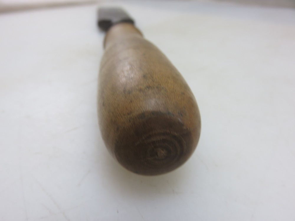 Bridge Tool Co. Wood Handle Socket Chisel 1-1/2" Vintage