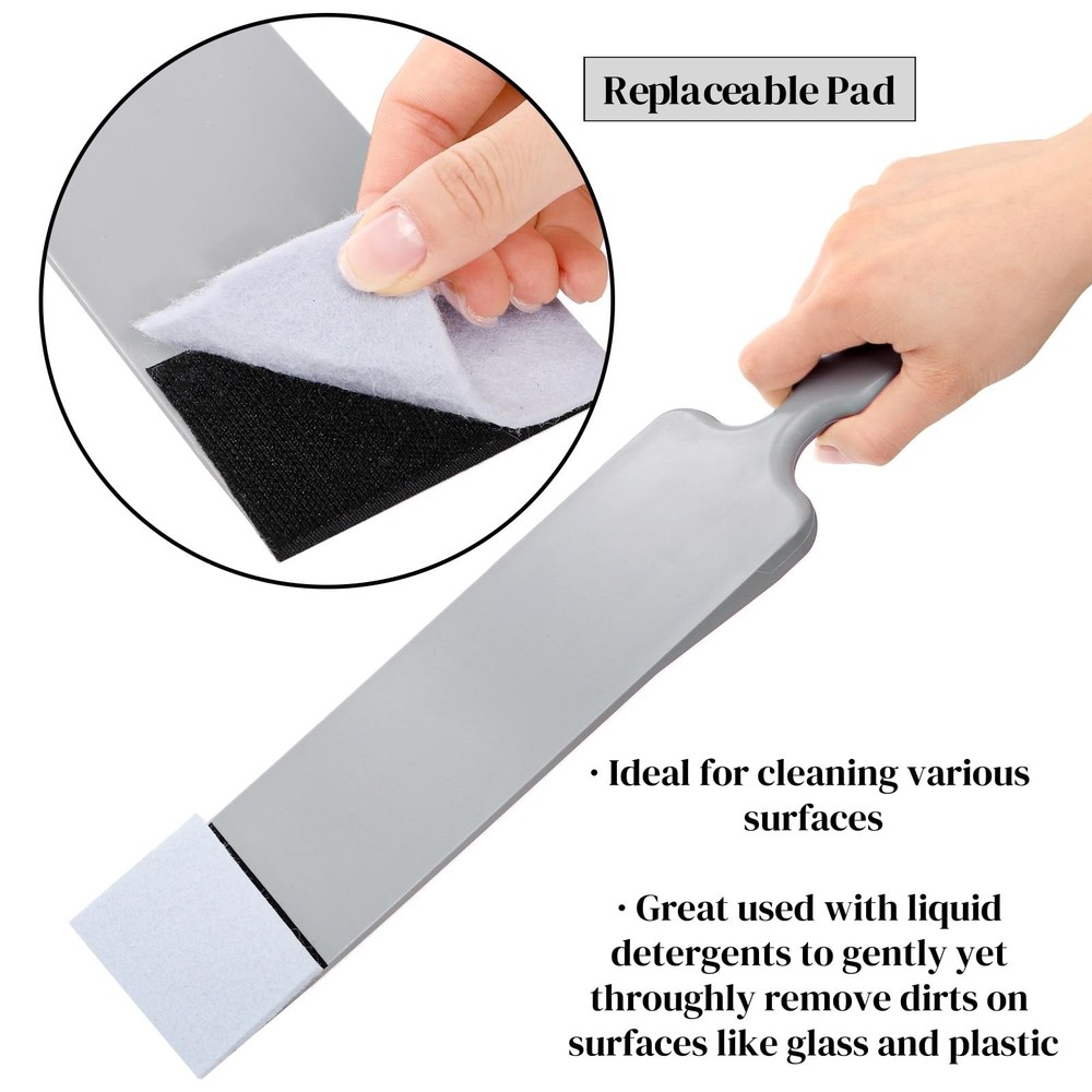 ZAVOOS 3 Pieces Window Tint Tools, Long Handle Auto Large, Multicolor