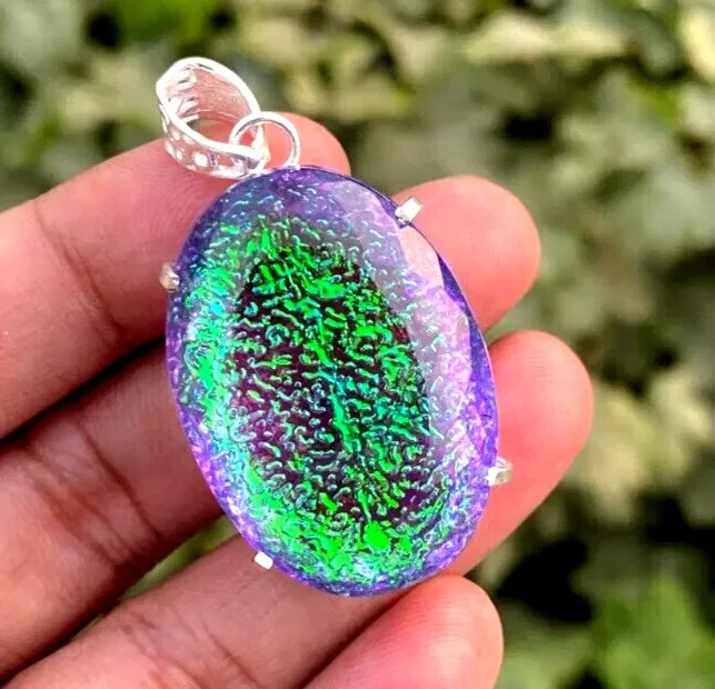 111 Ct+ Natural Oval Monarch Fire Opal Doublet 925 Solid Silver Pendant Gemstone