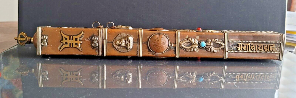 VINTAGE TIBETAN INCENSE HOLDER