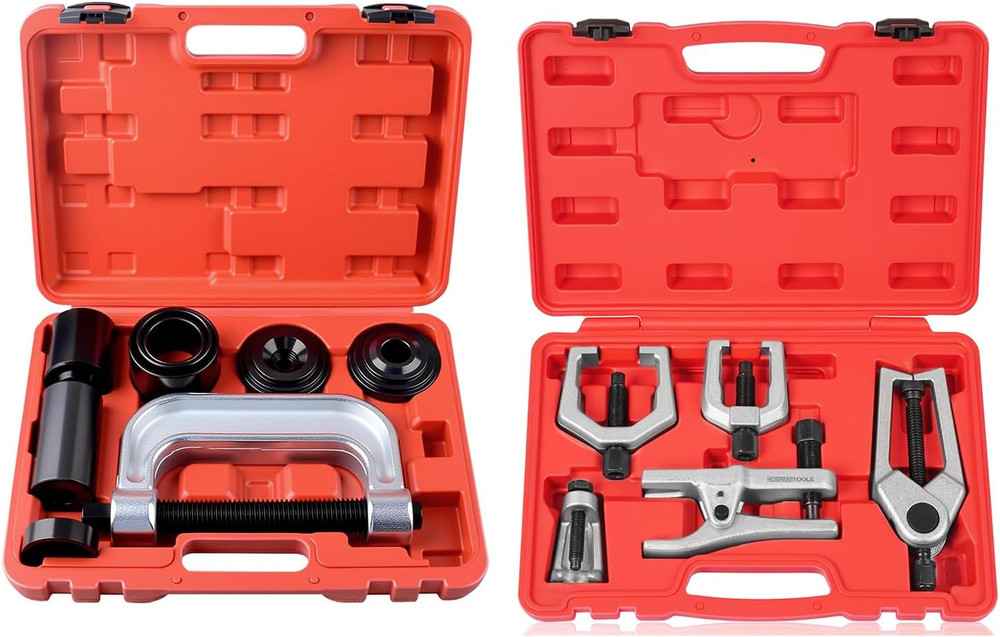 Front End Service Tool Kit Bundle Ball Joint Press U-Joint Removal Installer Set