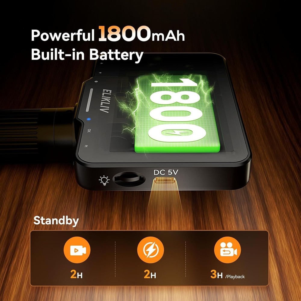 Versatile 4.3'' Digital Microscope: 1000x Magnification & Adjustable Lighting