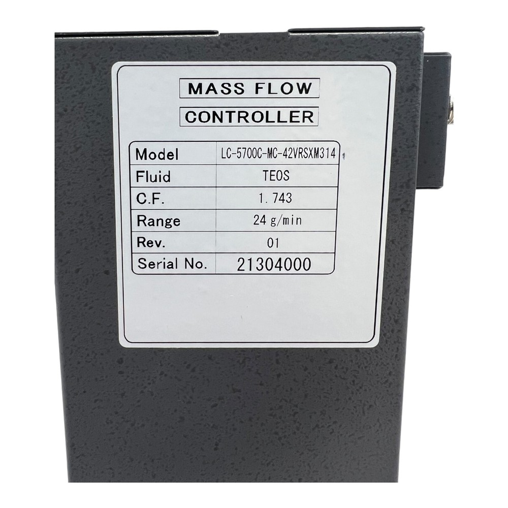 AMAT APPLIED MATERIALS 0190-89531 ETHERCAT MASS FLOW CONTROLLER TEOS 24 G/MIN