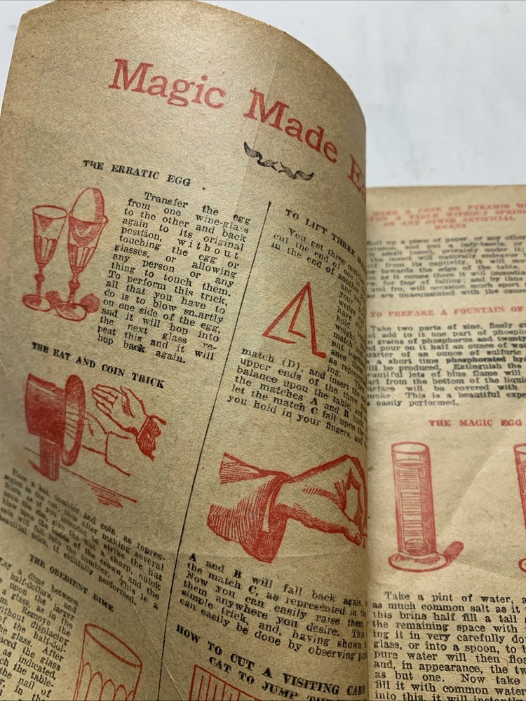Magic Made Easy Book - vintage