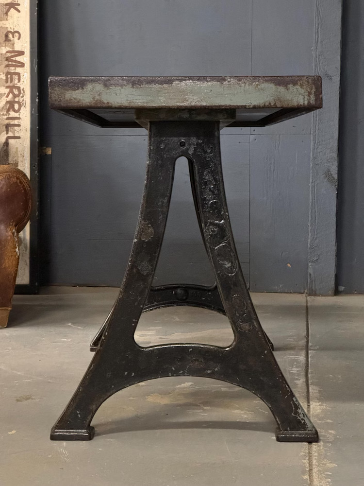 Antique Industrial Table