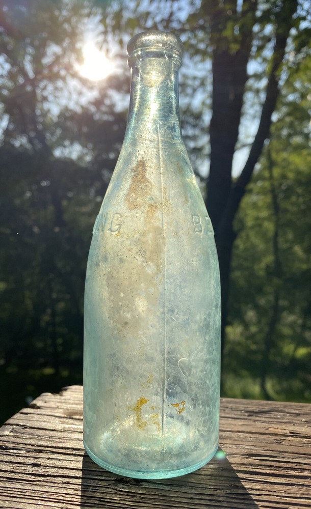 Bengal Bluing , blown bottle, Aqua 1890s