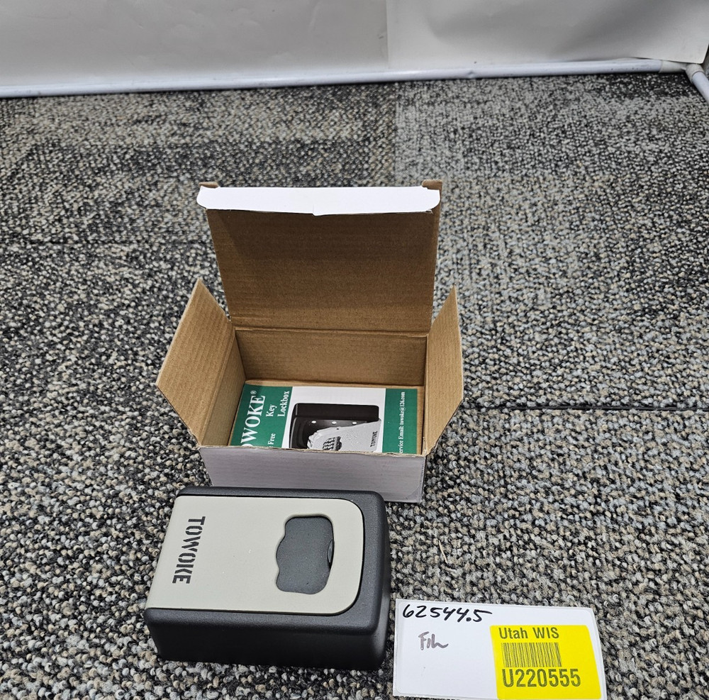 Towoke Key Lock Box - Waterproof Combination Safe For Outside Resettable Code