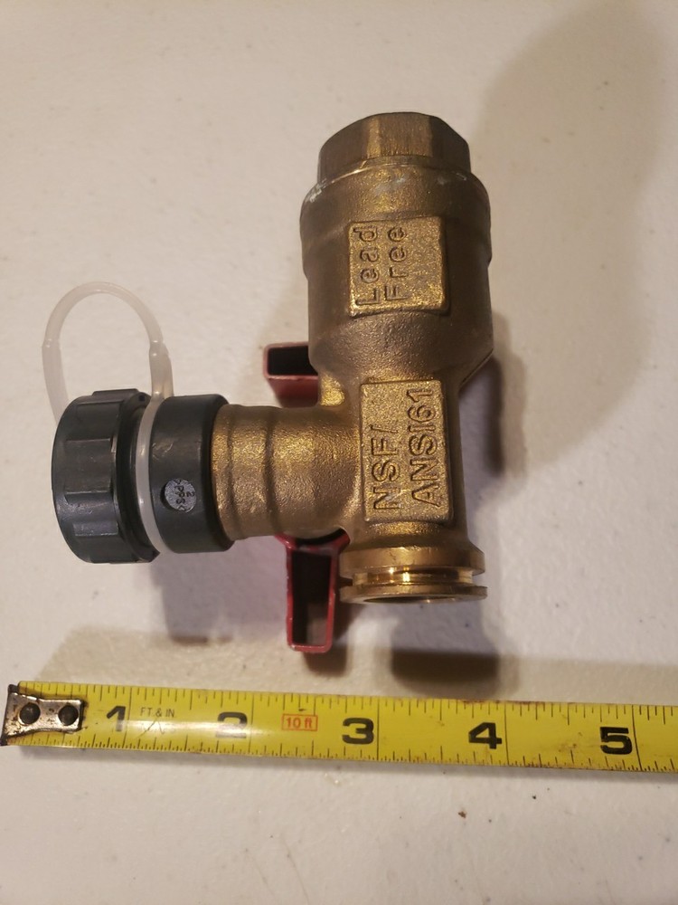 Rinnai threaded isolation valve