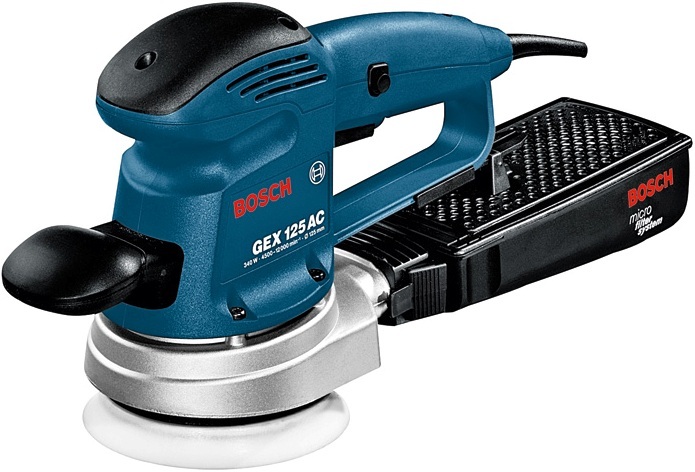 BOSCH GEX 125 A/AC, GEX 12 A/AE SANDER REPLACEMENT 125mm BASE / PAD