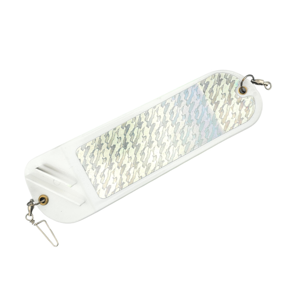 Custom Airbrushed 8" Flasher - Salmon / Trolling - Da' Bone