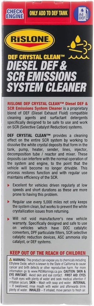 Ultimate 11.8 oz DEF Crystal Clean – Engine Efficiency & Crystallization Remover