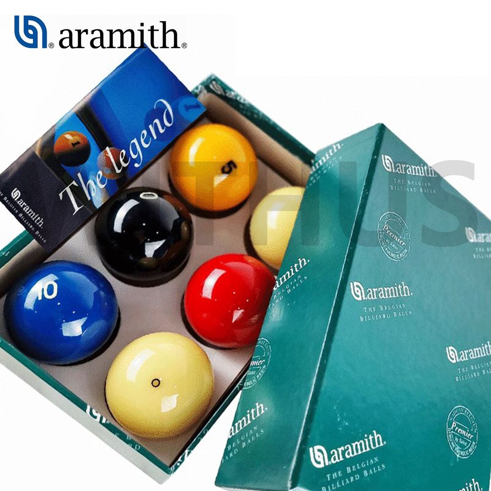 Aramith Official Billiards 6 Balls 65.5mm Set - Tracking