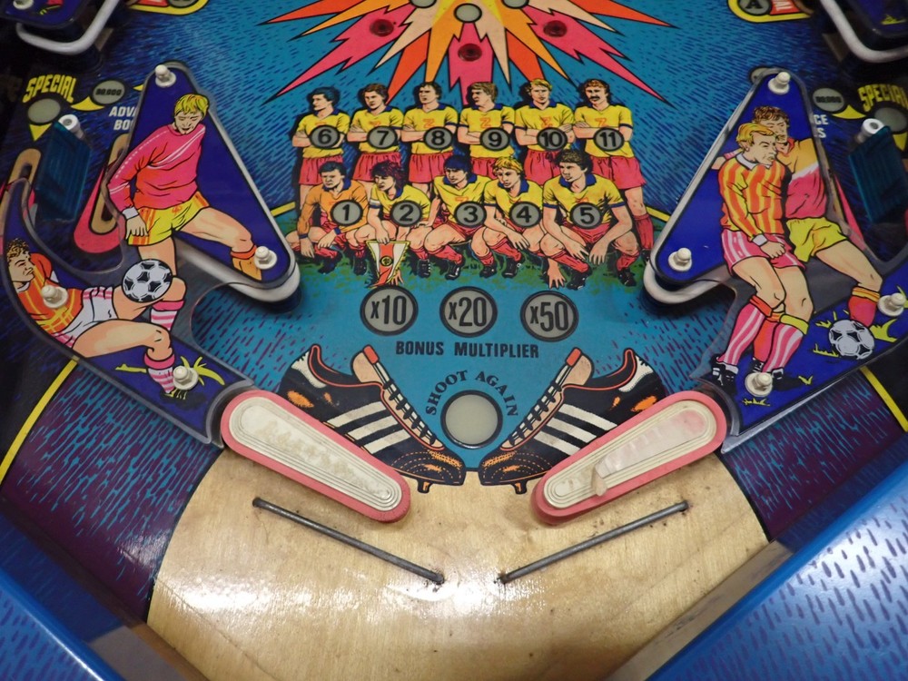 zaccaria Soccer Kings Pinball machine working project