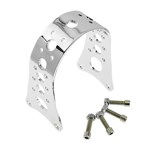 Motorcycle Front Fork Brace Tracker Narrow Fit for Harley Chrome Chrome