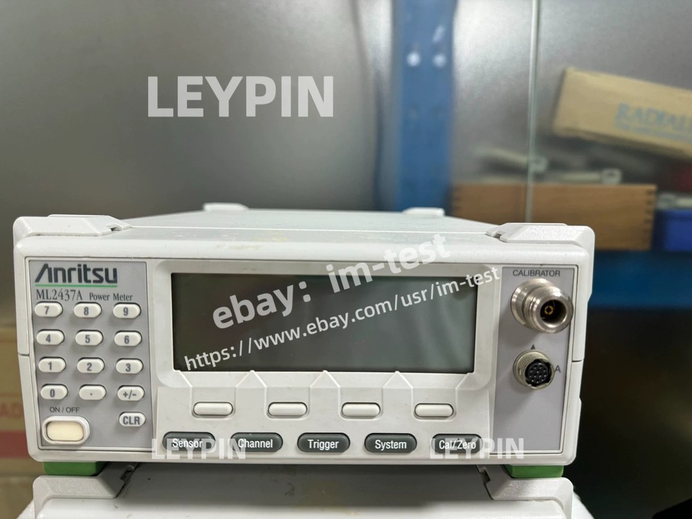 1PCS USED Original Anritsu ML2437A RF Power Meter#Im