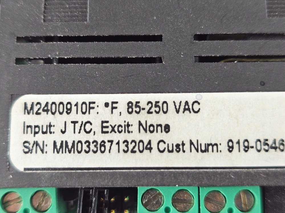 Simpson M2400910F Digital Panel Meter, 4-Digit, LED, 60x72x72mm, Panel Mount