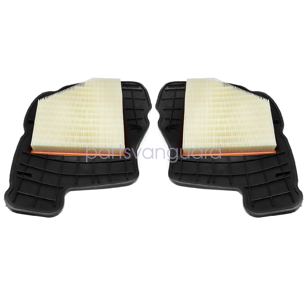 Left + Right Engine Air Filter Set Fits For BMW 550i xDrive 2011-2016