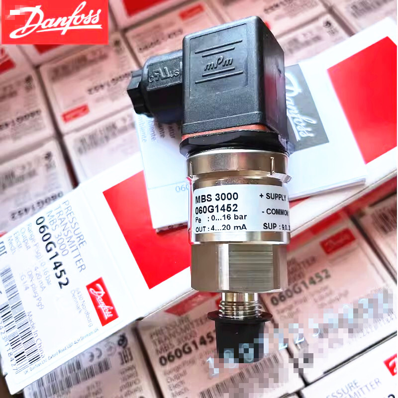 1pcs Danfoss Pressure Transmitter Sensor MBS3000 060G1452 0~16bar