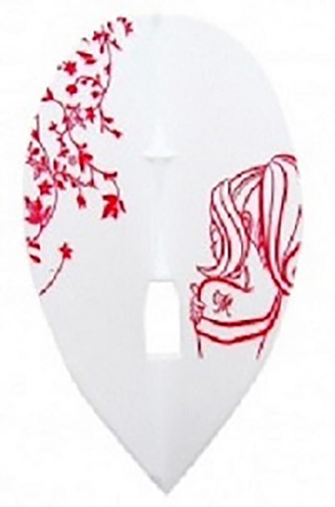 L-Style L2Pro Miho Teardrop Flights - White