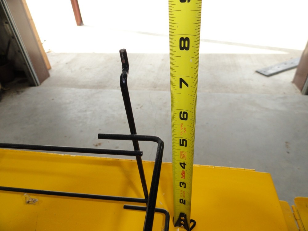 PEG BOARD TOOL DISPLAY RACKS 2 TIER (TOOLS NOT INCLUDE)