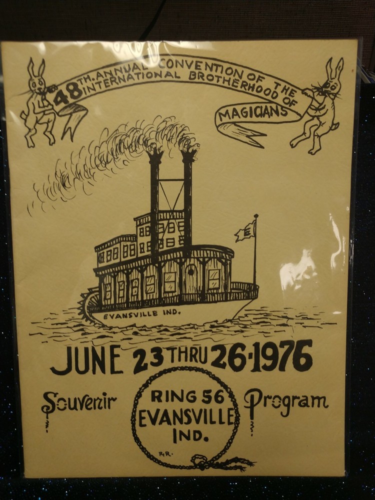 48th Annual IBM Convention 1976 Evansville IN Souvenir Program