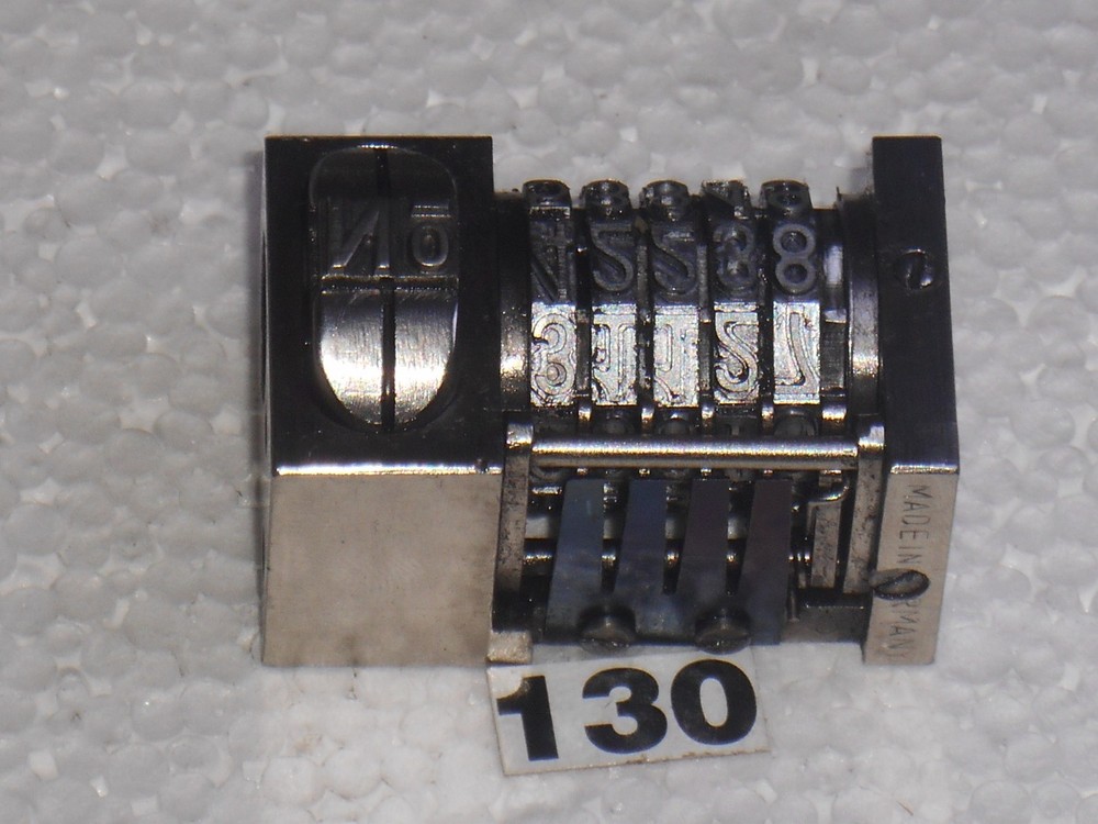 ATLANTIC | letterpress numbering machine | 130
