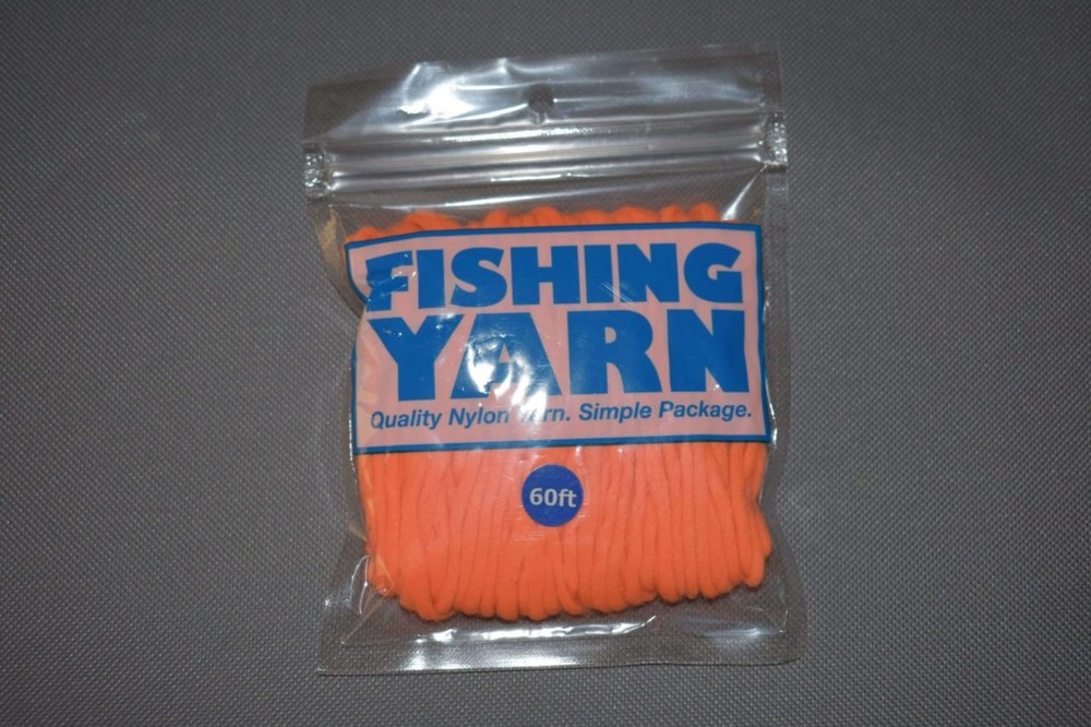 Fishing Yarn Orange Skinny