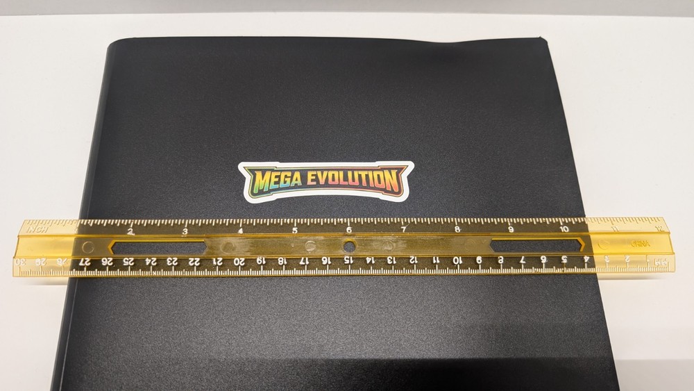 Pokémon TCG, Mega Evolution Binder Sticker - 3.25' X 0.75'