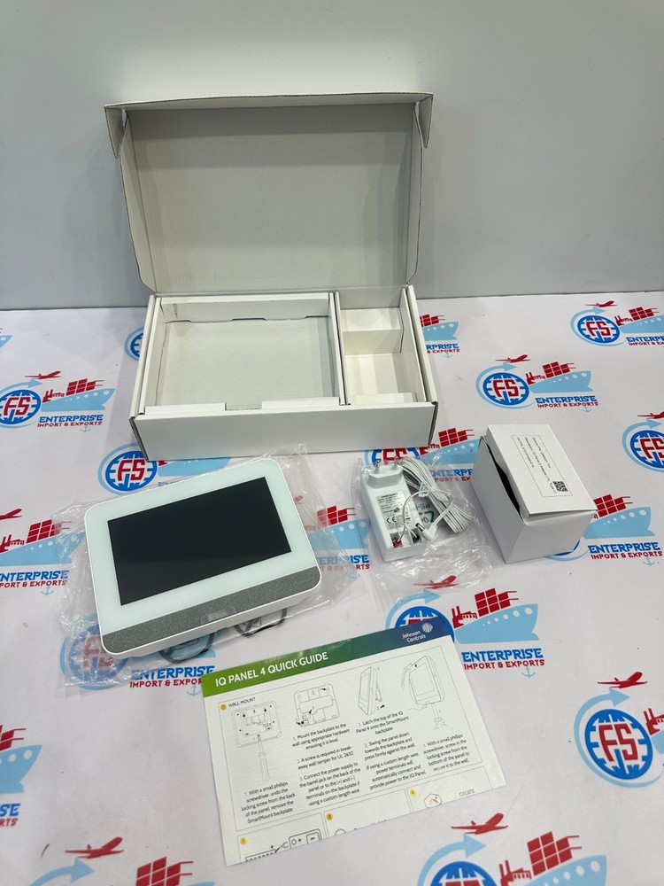 Qolsys IQ Panel 4 Wireless Smart Home Security Panel ( Battery Needs Replaced )