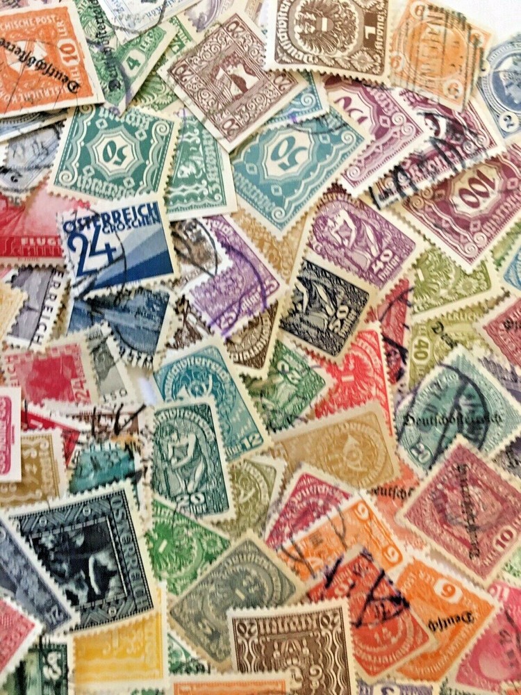 OLD AUSTRIA - 200 STAMPS before 1937, ALL DIFFERENT - Used