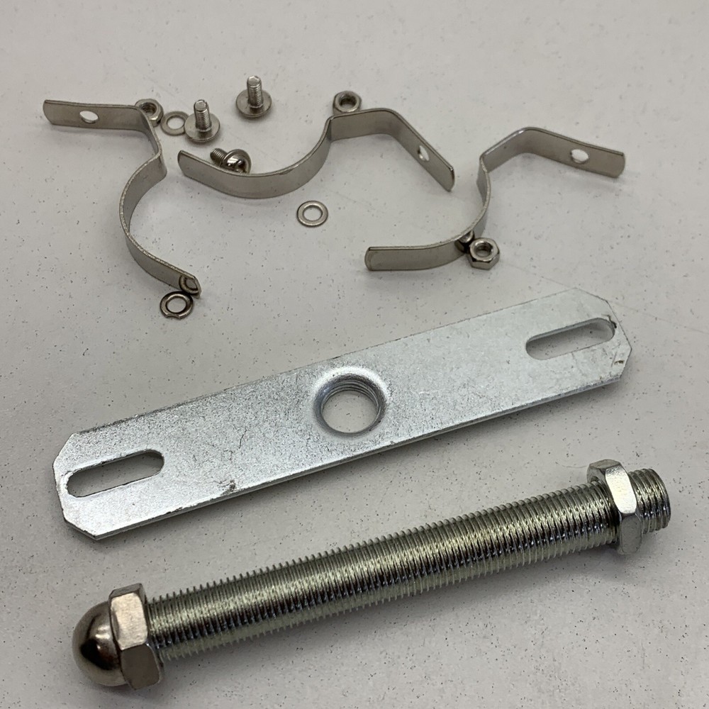 Light Fixture Electric Box Hanging Bracket with Threaded Rod and Clips