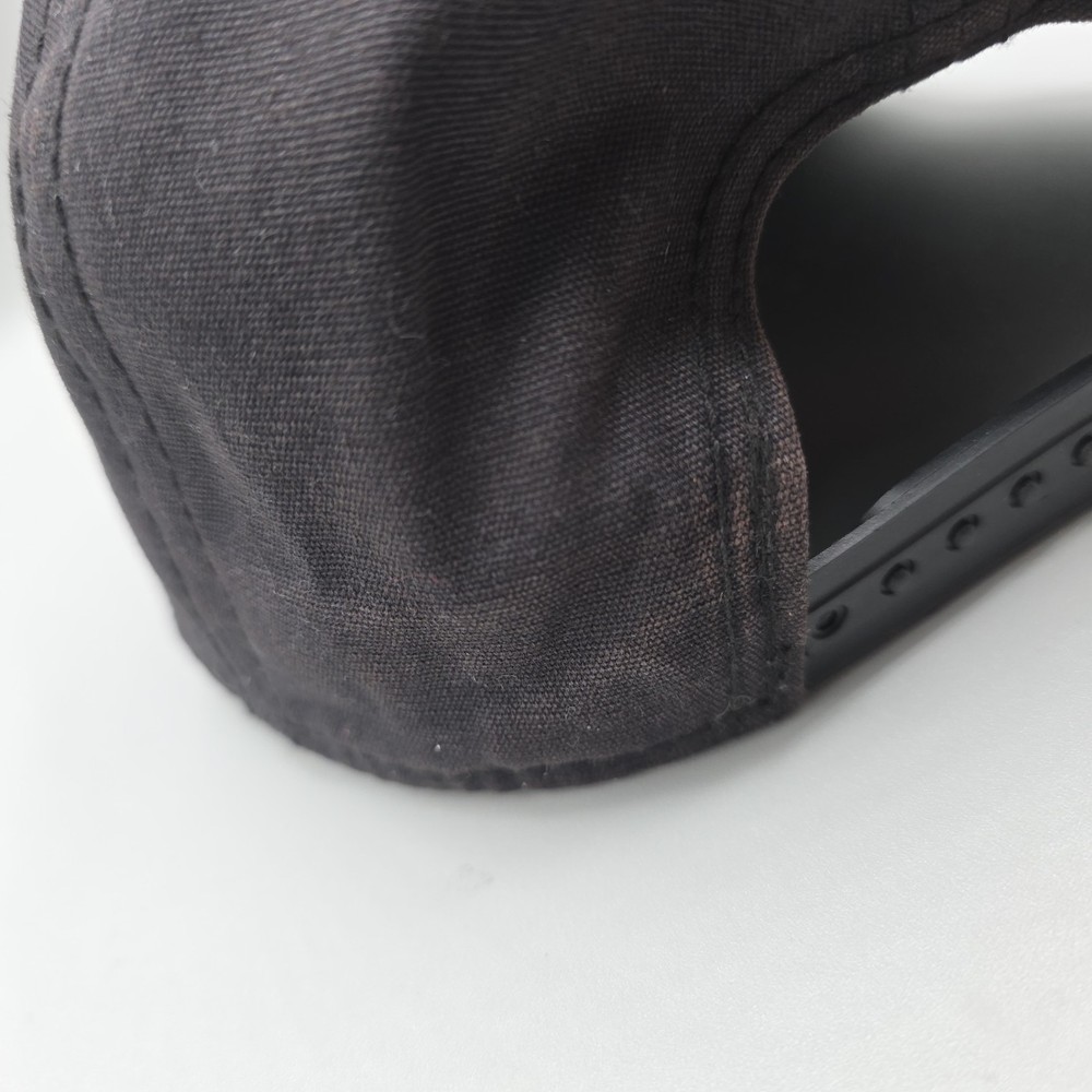 Trek Bike Cycling Hat Cap Adjustable Strap Black Cotton