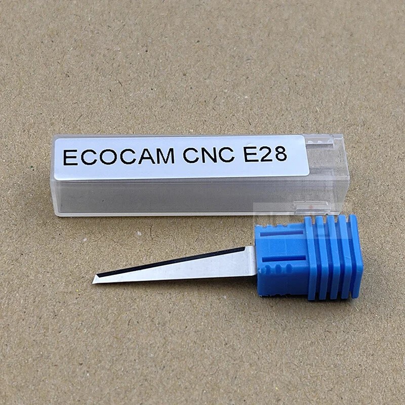 1PCS NEW ECOCAM CNC E28 SOLID CARBIDE BLADE FOR TANGENTIAL CUTTING MODULES