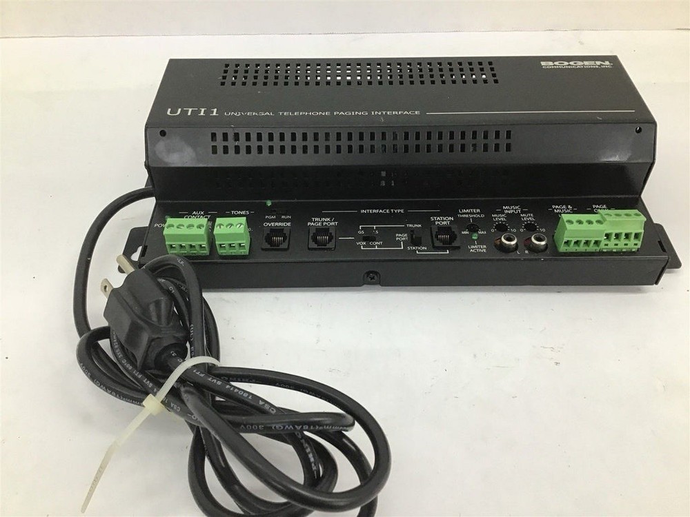 Bogen UTI1 Universal Telephone Interface Paging System