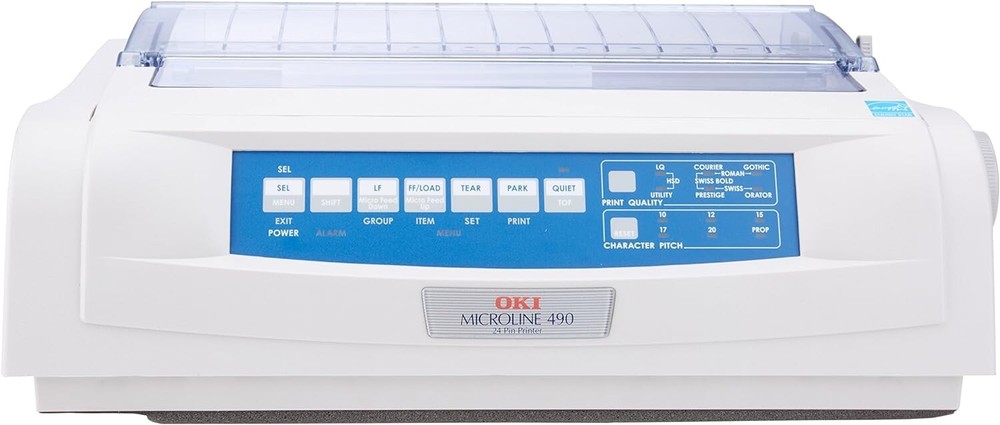 NEW Okidata Microline 9-Pin 490 Dot Matrix Printer
