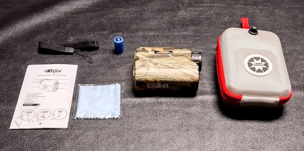 New Bijia H600 Camo LCD Display Multi Function Compact Golf Hunting Rangefinder